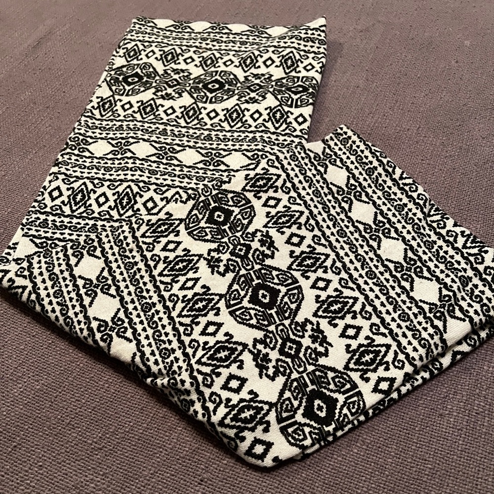 Boho Patterned Infinity Scarf - Picture 2 of 5
